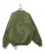 Patagoniaパタゴニア）の古着「Alpinist Sweater /アルピニスト ハーフジップ セーター」｜グリーン