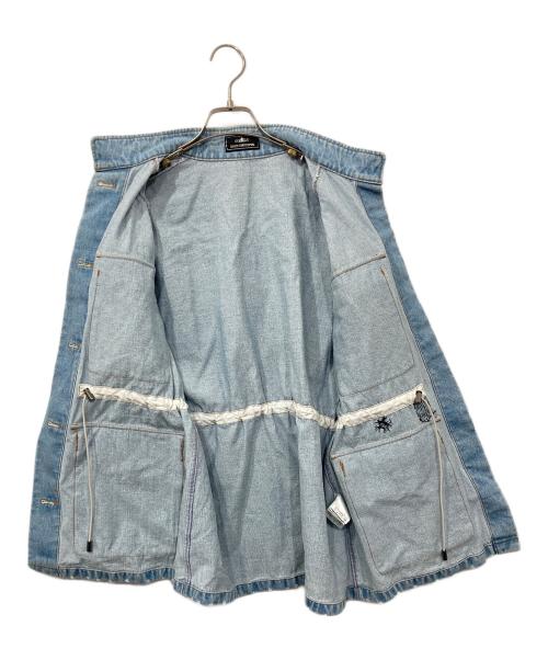 GRACE CONTINENTAL（（グレースコンチネンタル）GRACE CONTINENTAL (（グレースコンチネンタル) ビジュー付デニムジャケット インディゴ サイズ:38の古着・服飾アイテム