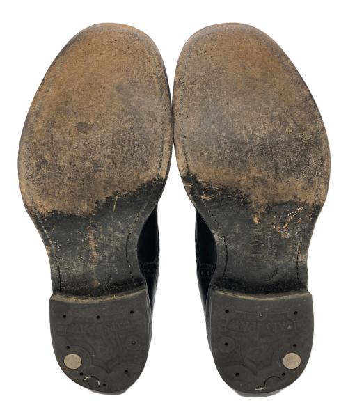 foot the coacher（フットザコーチャー）foot the coacher (フットザコーチャー) ウィングチップブーツ ブラック サイズ:8.5の古着・服飾アイテム