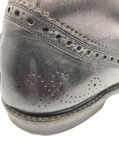 foot the coacher（フットザコーチャー）foot the coacher (フットザコーチャー) ウィングチップブーツ ブラック サイズ:8.5の古着・服飾アイテム