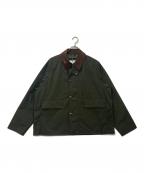 Barbourバブアー）の古着「BORROWDALE/ボロウデイル JAPAN LIMITED ナイロン ショート ブルゾン」｜オリーブ