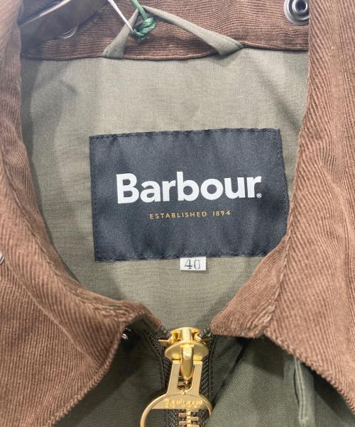 Barbour（バブアー）Barbour (バブアー) BORROWDALE/ボロウデイル JAPAN LIMITED ナイロン ショート ブルゾン オリーブ サイズ:40 未使用品の古着・服飾アイテム