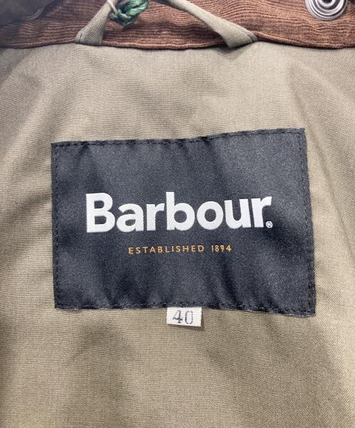 Barbour（バブアー）Barbour (バブアー) BORROWDALE/ボロウデイル JAPAN LIMITED ナイロン ショート ブルゾン オリーブ サイズ:40 未使用品の古着・服飾アイテム