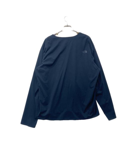 THE NORTH FACE（ザ ノース フェイス）THE NORTH FACE (ザ ノース フェイス) テックラウンジカーディガン/Tech Lounge Cardigan ネイビー サイズ:XLの古着・服飾アイテム