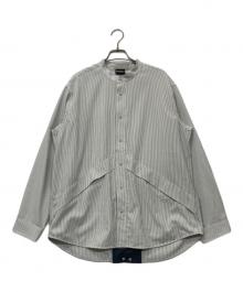 WILD THINGS×narifuri（ワイルドシングス×ナリフリ）の古着「ベンチレーションデナリシャツ」｜グレー