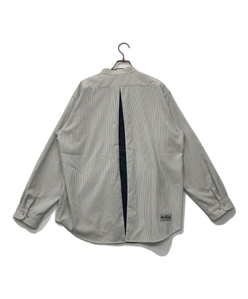 WILD THINGS（ワイルドシングス）WILD THINGS (ワイルドシングス) narifuri (ナリフリ) ベンチレーションデナリシャツ グレー サイズ:XLの古着・服飾アイテム