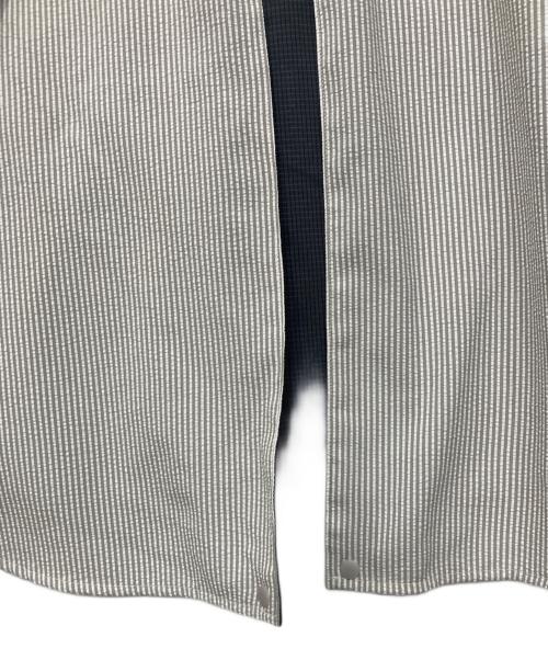 WILD THINGS（ワイルドシングス）WILD THINGS (ワイルドシングス) narifuri (ナリフリ) ベンチレーションデナリシャツ グレー サイズ:XLの古着・服飾アイテム