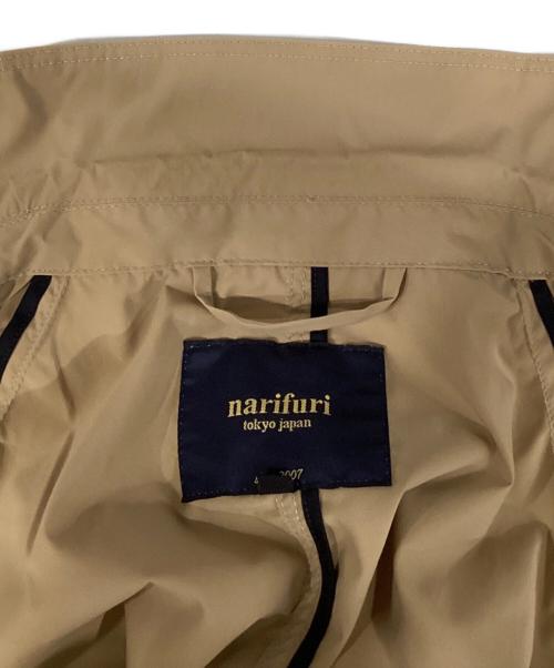 narifuri（ナリフリ）narifuri (ナリフリ) ポケッタブルバルカラーコート ベージュ サイズ:XLの古着・服飾アイテム