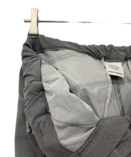 alk phenix（アルクフェニックス）alk phenix (アルクフェニックス) TOKYO WHEELS (トーキョーウィールズ) crank unkle pants/クランク　アンクル　パンツ グレー サイズ:Lの古着・服飾アイテム
