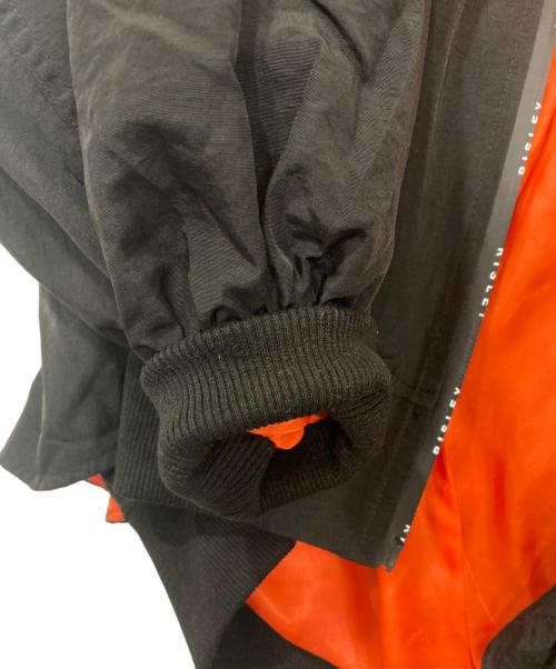 Risley（リズレー）RISLEY (リズレー) バックフリルブルゾン ブラック サイズ:FREEの古着・服飾アイテム