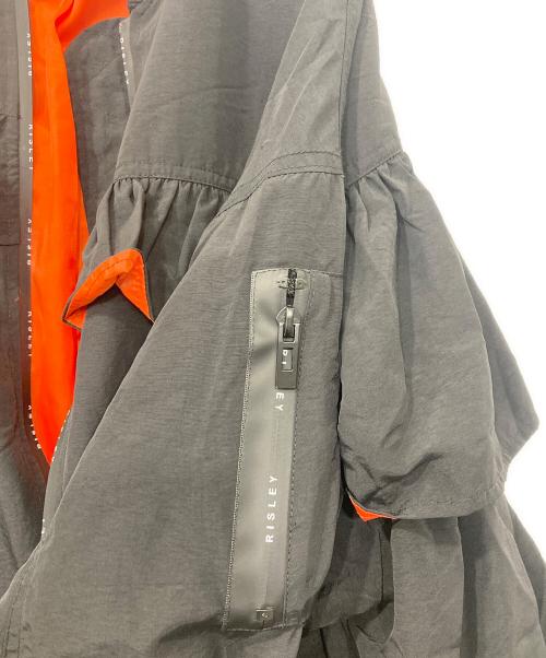 Risley（リズレー）RISLEY (リズレー) バックフリルブルゾン ブラック サイズ:FREEの古着・服飾アイテム