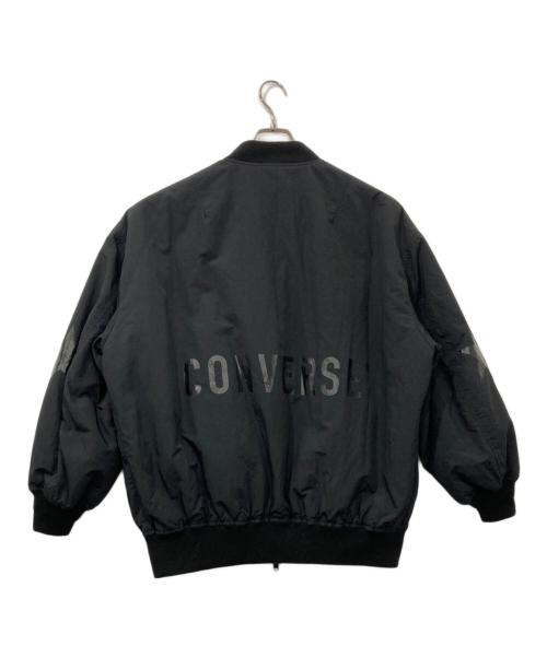 CONVERSE TOKYO（コンバーストウキョウ）CONVERSE TOKYO (コンバーストウキョウ) ナイロンジャケット/ボンバージャケット ブラック サイズ:-の古着・服飾アイテム