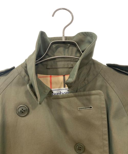Burberry's（バーバリー）Burberry's (バーバリーズ) トレンチコート カーキ サイズ:9AB2/胸囲82　腰囲92　身長155の古着・服飾アイテム