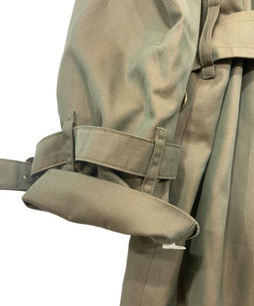 Burberry's（バーバリー）Burberry's (バーバリーズ) トレンチコート カーキ サイズ:9AB2/胸囲82　腰囲92　身長155の古着・服飾アイテム
