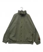 CHALLENGERチャレンジャー）の古着「MILITARY WARM UP JACKET/ミリタリー　ウォームアップ　ジャケット」｜オリーブ