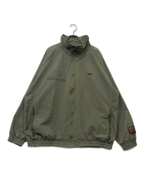 CHALLENGER（チャレンジャー）CHALLENGER (チャレンジャー) MILITARY WARM UP JACKET/ミリタリー　ウォームアップ　ジャケット オリーブ サイズ:XLの古着・服飾アイテム