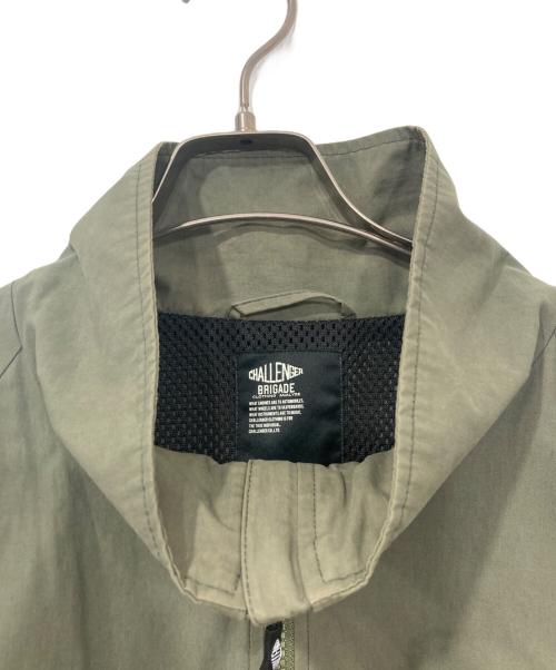 CHALLENGER（チャレンジャー）CHALLENGER (チャレンジャー) MILITARY WARM UP JACKET/ミリタリー　ウォームアップ　ジャケット オリーブ サイズ:XLの古着・服飾アイテム
