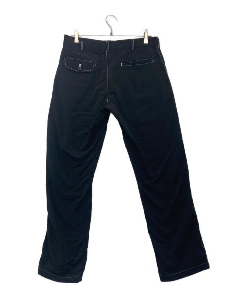 COMME des GARCONS HOMME（コムデギャルソン オム）COMME des GARCONS HOMME (コムデギャルソン オム) 綿ナイロンリップクロスパンツ ブラック サイズ:Sの古着・服飾アイテム