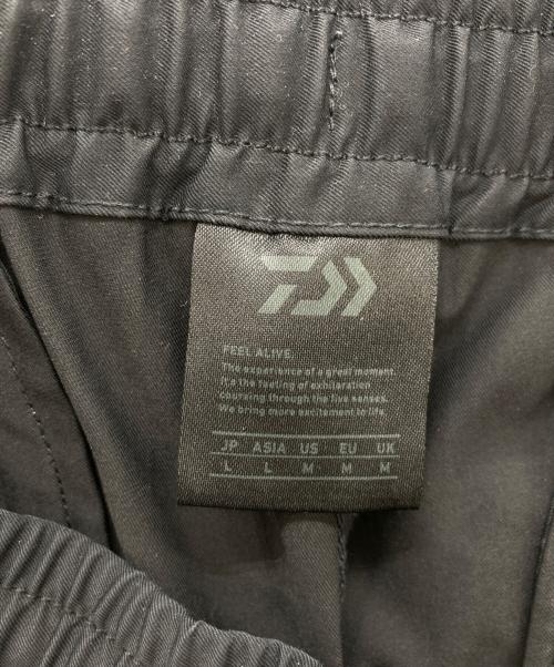 DAIWA PIER39（ダイワ ピア39）DAIWA PIER39 (ダイワ ピア39) TECH TWILL EASY TROUSERS/テック　ツイル　イージー　トラウザー ブラック サイズ:Lの古着・服飾アイテム