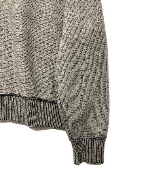 UNUSED（アンユーズド）UNUSED (アンユーズド) Wool knit pullover/ウールニット　プルオーバー グレー サイズ:4の古着・服飾アイテム