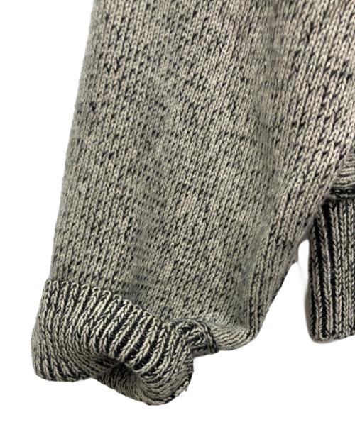 UNUSED（アンユーズド）UNUSED (アンユーズド) Wool knit pullover/ウールニット　プルオーバー グレー サイズ:4の古着・服飾アイテム