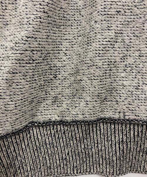 UNUSED（アンユーズド）UNUSED (アンユーズド) Wool knit pullover/ウールニット　プルオーバー グレー サイズ:4の古着・服飾アイテム
