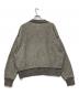 UNUSED (アンユーズド) Wool knit pullover/ウールニット　プルオーバー グレー サイズ:4：13000円