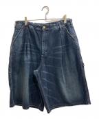 LEEリー）の古着「BAGGY PAINTER SHORTS バギーペインターショーツ」｜インディゴ