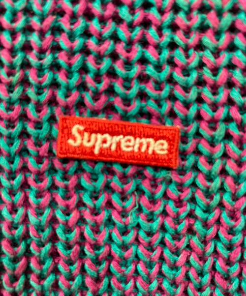 SUPREME（シュプリーム）SUPREME (シュプリーム) Small Box Speckle Sweater/スモール　ボックス　スパークル　セーター ブルー サイズ:XLの古着・服飾アイテム