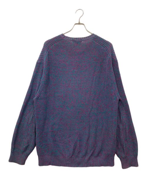 SUPREME（シュプリーム）SUPREME (シュプリーム) Small Box Speckle Sweater/スモール　ボックス　スパークル　セーター ブルー サイズ:XLの古着・服飾アイテム