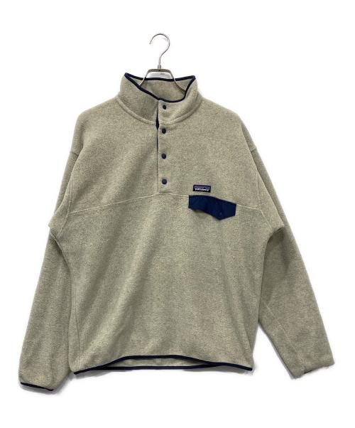 Patagonia（パタゴニア）Patagonia (パタゴニア) ライトウェイト・シンチラ・スナップT・プルオーバー/Lightweight Synchilla Snap-T Pullover グレー サイズ:Lの古着・服飾アイテム