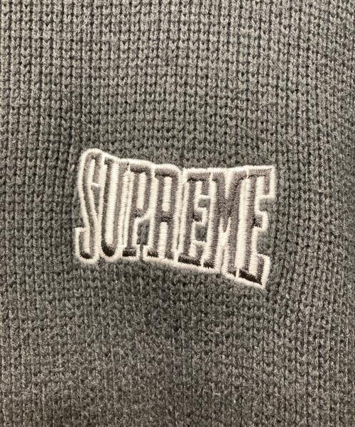 SUPREME（シュプリーム）SUPREME (シュプリーム) 21AW 2-Tone Hooded Sweater/21AW　ツートーン　フーデット　セーター ブラック サイズ:XLの古着・服飾アイテム