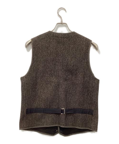 BROWN'S BEACH JACKET（ブラウンズビーチジャケット）BROWN'S BEACH JACKET (ブラウンズビーチジャケット) BROWN'S BEACH EARLY VEST/ブラウンズ　ビーチ　アーリー　ベスト ブラウン サイズ:38の古着・服飾アイテム