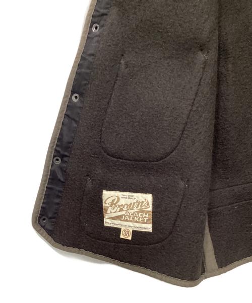 BROWN'S BEACH JACKET（ブラウンズビーチジャケット）BROWN'S BEACH JACKET (ブラウンズビーチジャケット) BROWN'S BEACH EARLY VEST/ブラウンズ　ビーチ　アーリー　ベスト ブラウン サイズ:38の古着・服飾アイテム