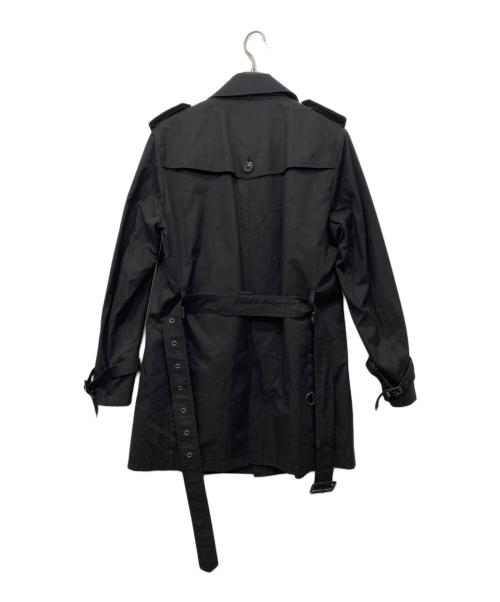 BURBERRY BLACK LABEL（バーバリーブラックレーベル）BURBERRY BLACK LABEL (バーバリーブラックレーベル) ライナー付トレンチコート ブラック サイズ:XLの古着・服飾アイテム
