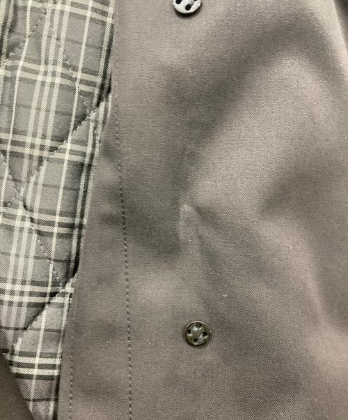 BURBERRY BLACK LABEL（バーバリーブラックレーベル）BURBERRY BLACK LABEL (バーバリーブラックレーベル) ライナー付トレンチコート ブラック サイズ:XLの古着・服飾アイテム