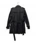BURBERRY BLACK LABEL (バーバリーブラックレーベル) ライナー付トレンチコート ブラック サイズ:XL：8000円