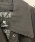 中古・古着 BURBERRY BLACK LABEL (バーバリーブラックレーベル) ライナー付トレンチコート ブラック サイズ:XL：8000円