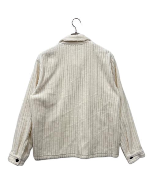 MATSUFUJI（マツフジ）MATSUFUJI (マツフジ) Wide Corduroy Jacket/ワイドコーデュロイジャケット アイボリー サイズ:3の古着・服飾アイテム