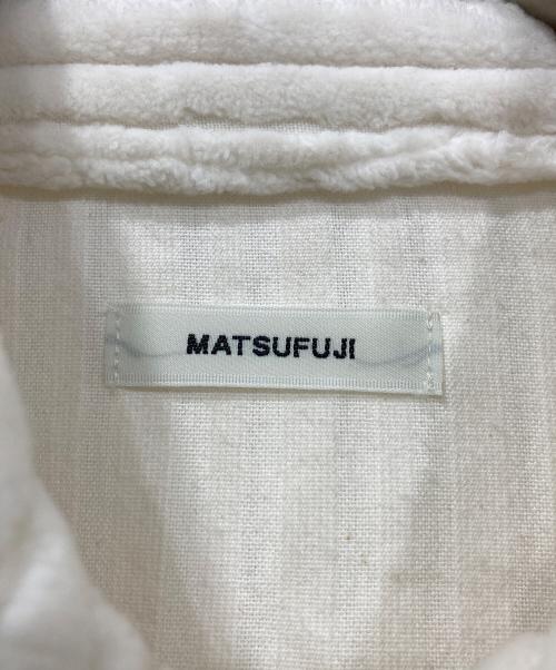 MATSUFUJI（マツフジ）MATSUFUJI (マツフジ) Wide Corduroy Jacket/ワイドコーデュロイジャケット アイボリー サイズ:3の古着・服飾アイテム
