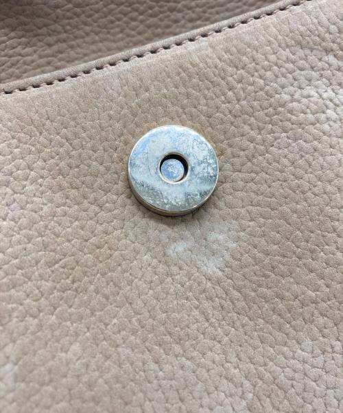 CELINE（セリーヌ）CELINE (セリーヌ) ヌバックショルダーバッグ ベージュ サイズ:-の古着・服飾アイテム