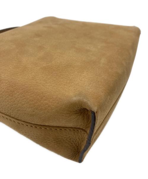 CELINE（セリーヌ）CELINE (セリーヌ) ヌバックショルダーバッグ ベージュ サイズ:-の古着・服飾アイテム