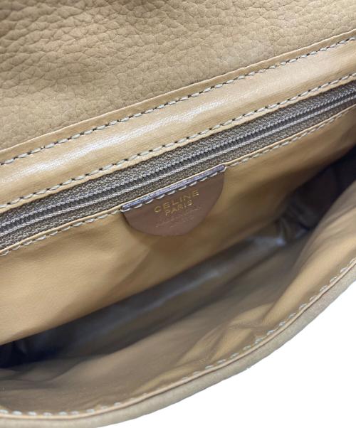 CELINE（セリーヌ）CELINE (セリーヌ) ヌバックショルダーバッグ ベージュ サイズ:-の古着・服飾アイテム