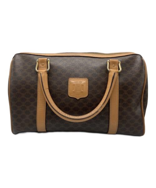 CELINE（セリーヌ）CELINE (セリーヌ) マカダム ボストンバッグ ブラウン サイズ:-の古着・服飾アイテム