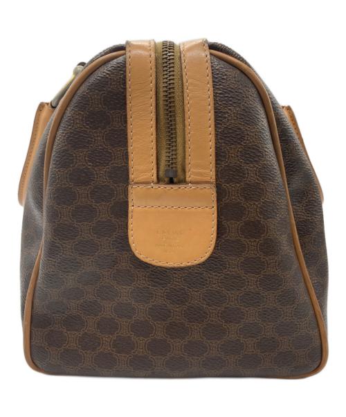 CELINE（セリーヌ）CELINE (セリーヌ) マカダム ボストンバッグ ブラウン サイズ:-の古着・服飾アイテム