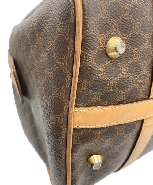 CELINE（セリーヌ）CELINE (セリーヌ) マカダム ボストンバッグ ブラウン サイズ:-の古着・服飾アイテム