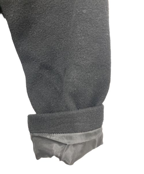 mizuiro-ind（ミズイロインド）mizuiro-ind (ミズイロインド) ポリウールコート ブラック サイズ:記載なしの古着・服飾アイテム