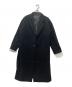 mizuiro-ind（ミズイロインド）の古着「ポリウールコート」｜ブラック