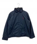 POLO RALPH LAURENポロ・ラルフローレン）の古着「スタンドカラージャケット」｜ネイビー