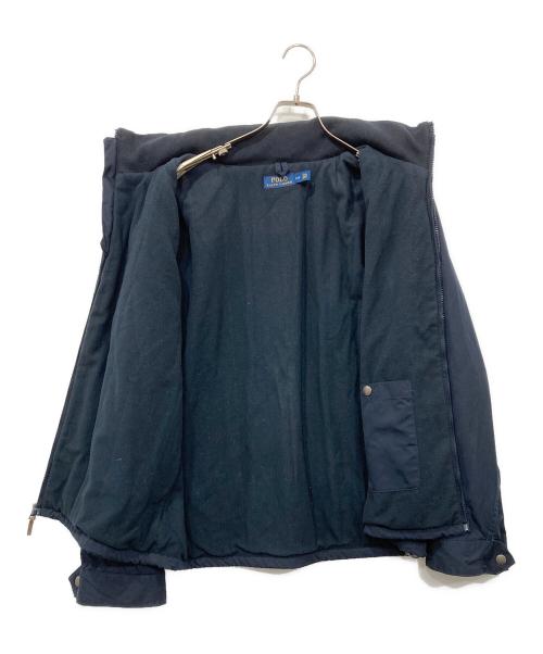 POLO RALPH LAUREN（ポロ・ラルフローレン）POLO RALPH LAUREN (ポロ・ラルフローレン) スタンドカラージャケット ネイビー サイズ:Lの古着・服飾アイテム